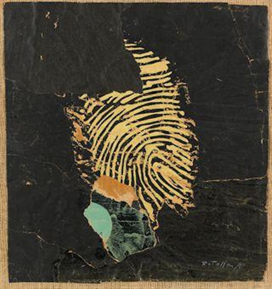 Senza titolo by Mimmo Rotella