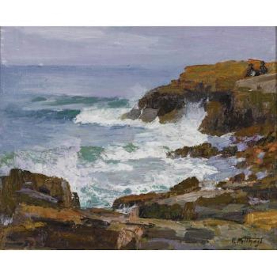 Looking Out To Sea by Edward Henry Potthast