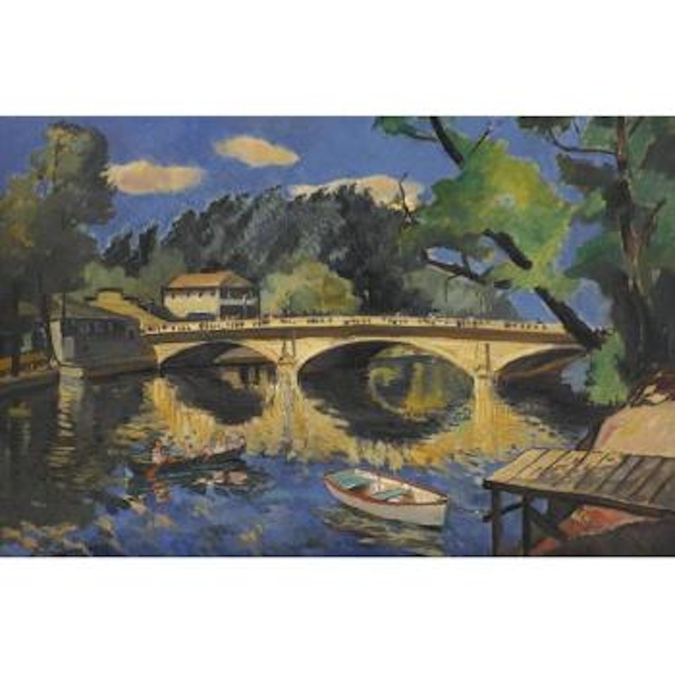 Bridge In Summer by Hayley Lever