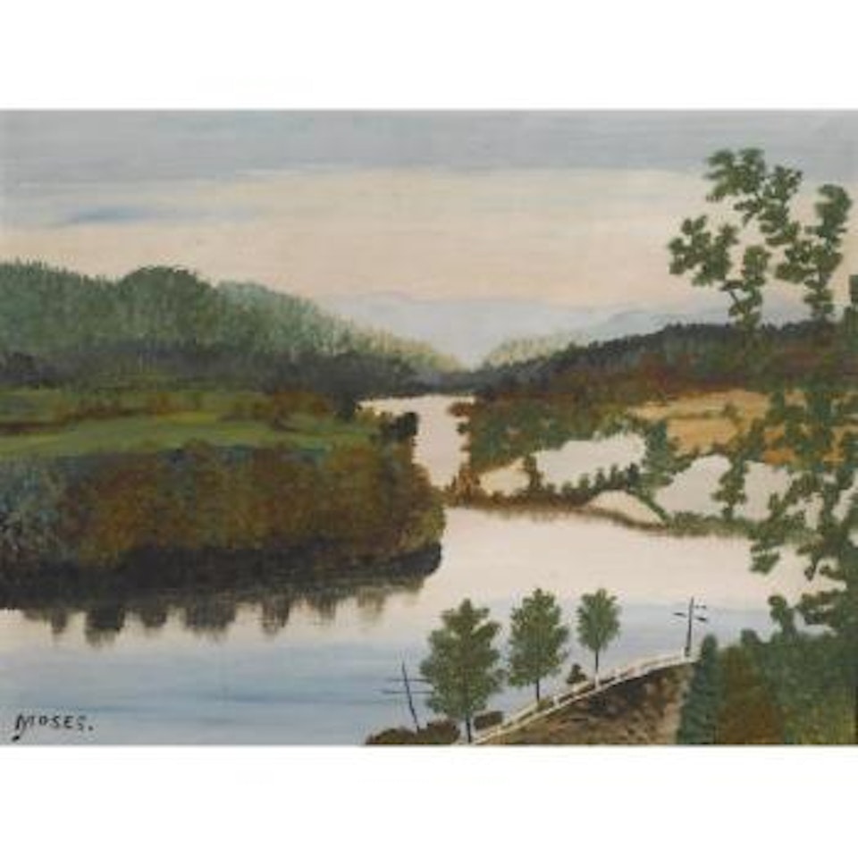 Beyond The River by Grandma Moses