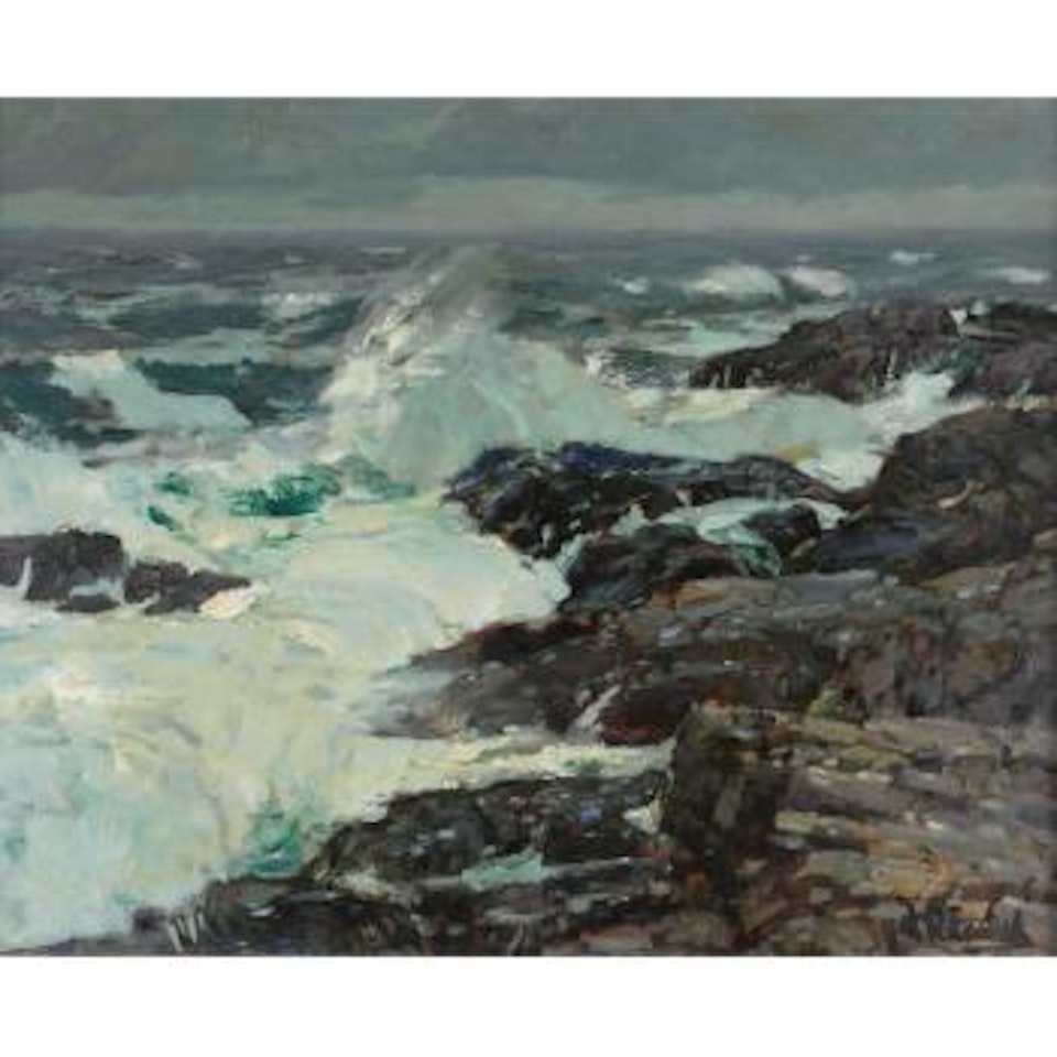 The Breakers, California Coast by William Ritschel