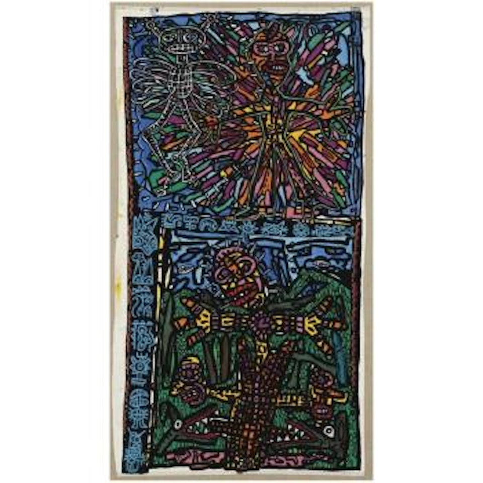 Crocodile by Robert Combas