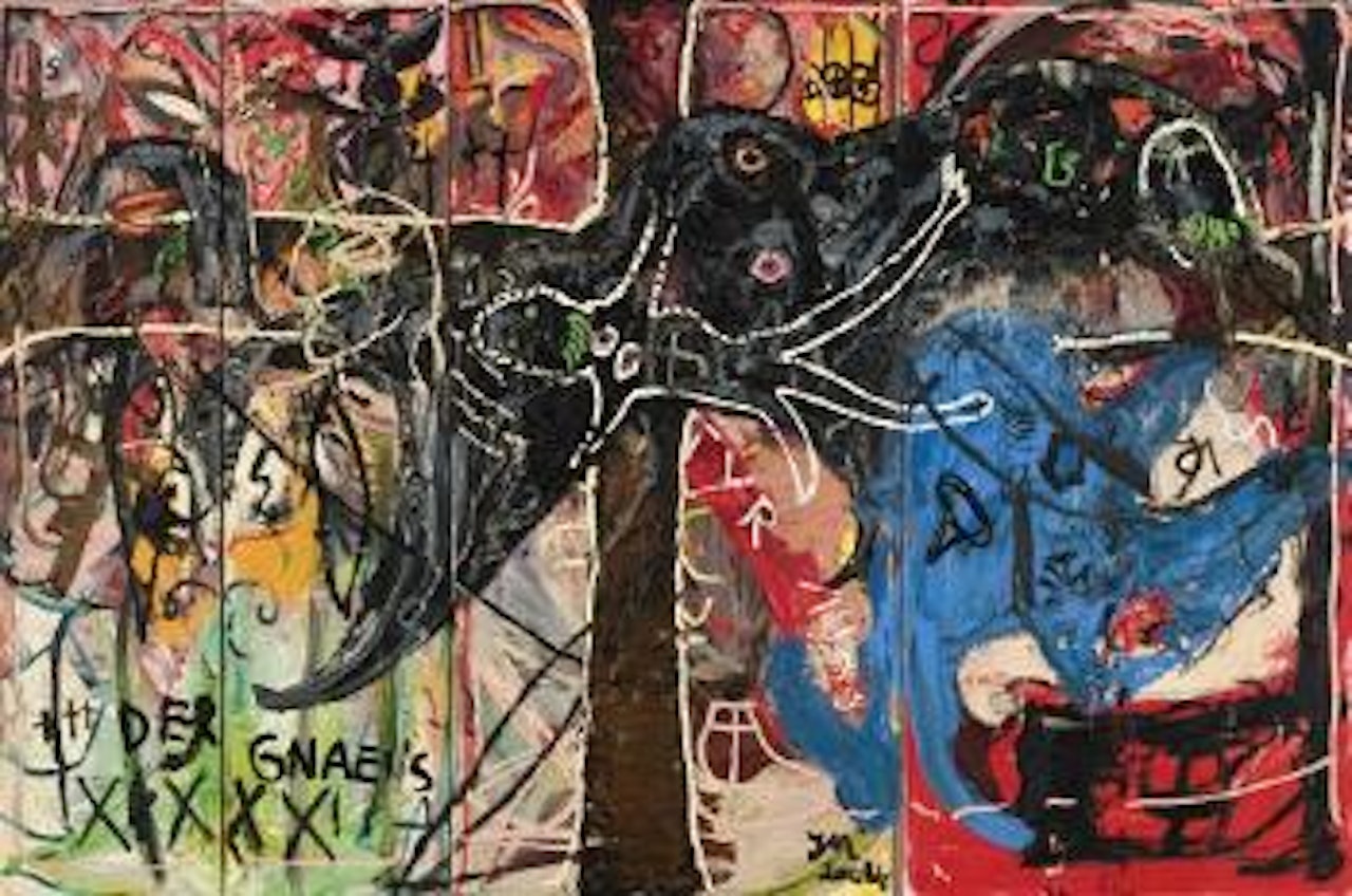 Hagen v. Tronje's Privatarmee Scweinchen Dick de Monokeltennonon Zuckerpuppe am Madchen Kolibri by Jonathan Meese