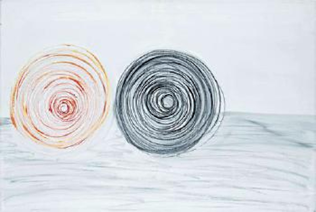 Two circles by Terry Frost
