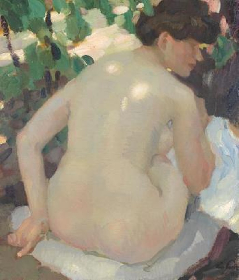 Ruckenakt by Leo Putz