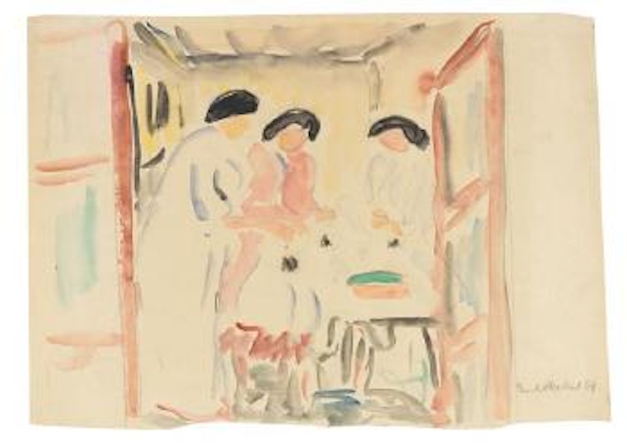 Wascherei by Erich Heckel