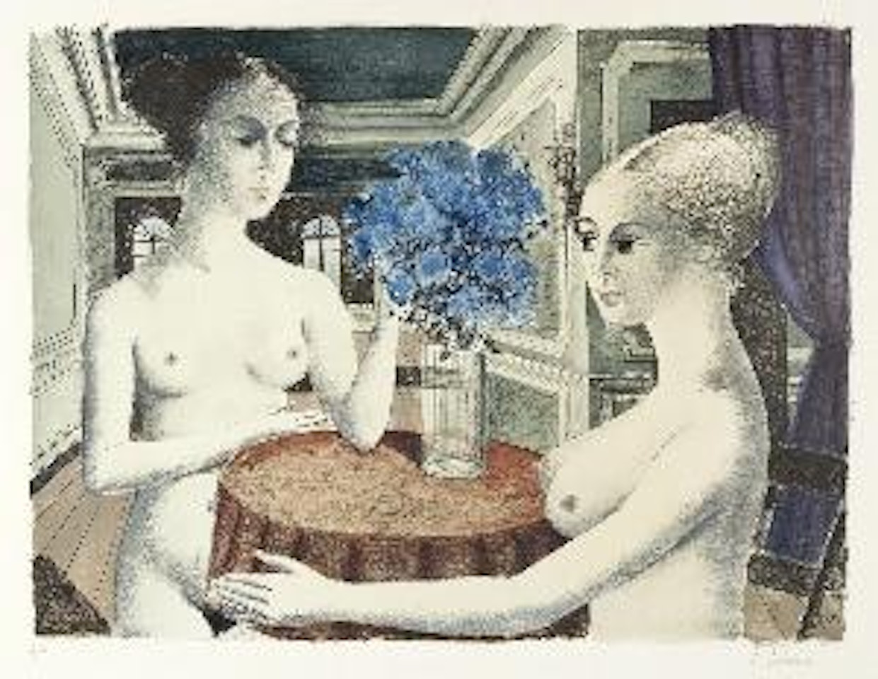 Le silence by Paul Delvaux