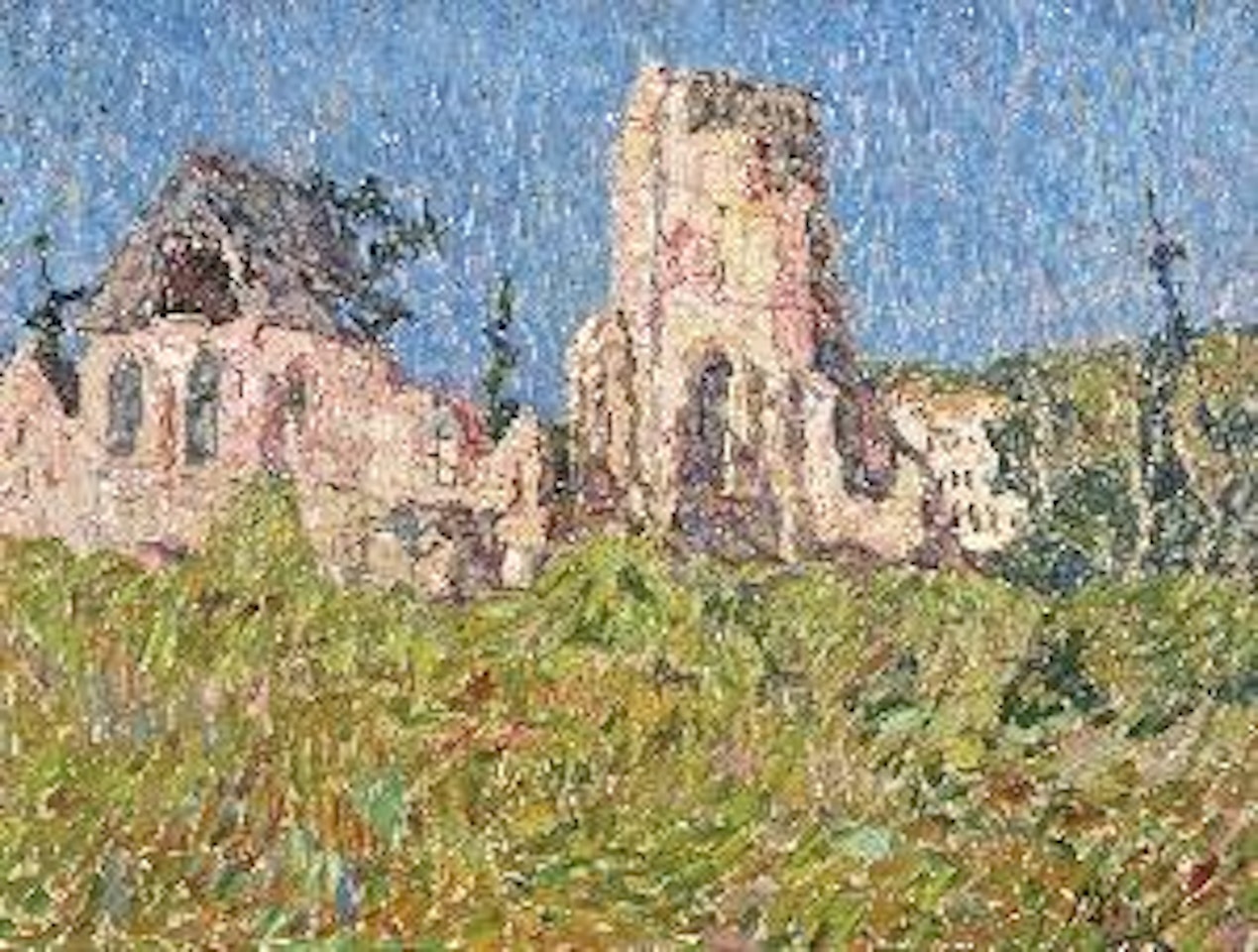 Ruïnes te Elverdinge by Modeste Huys