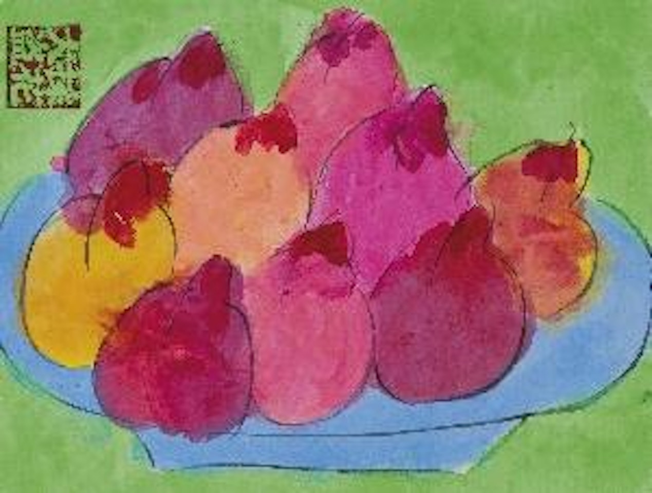 Fruity and juicy by Walasse Ting