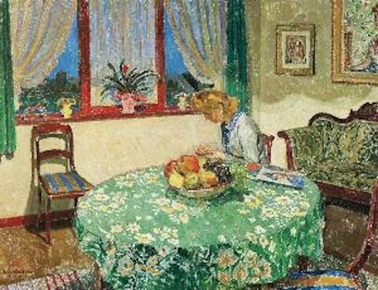 Interieur van de kunstenaar by Leon de Smet
