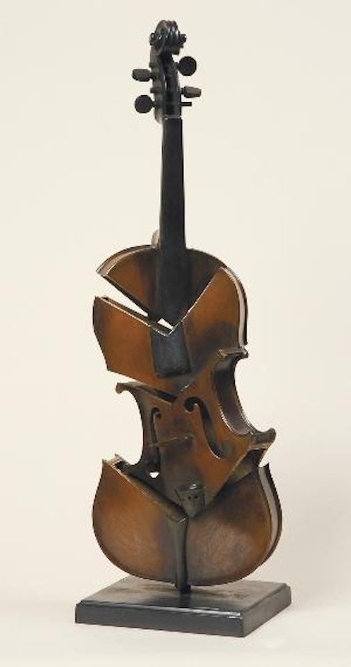 Violon coupé II - Hommage a Picasso by Arman