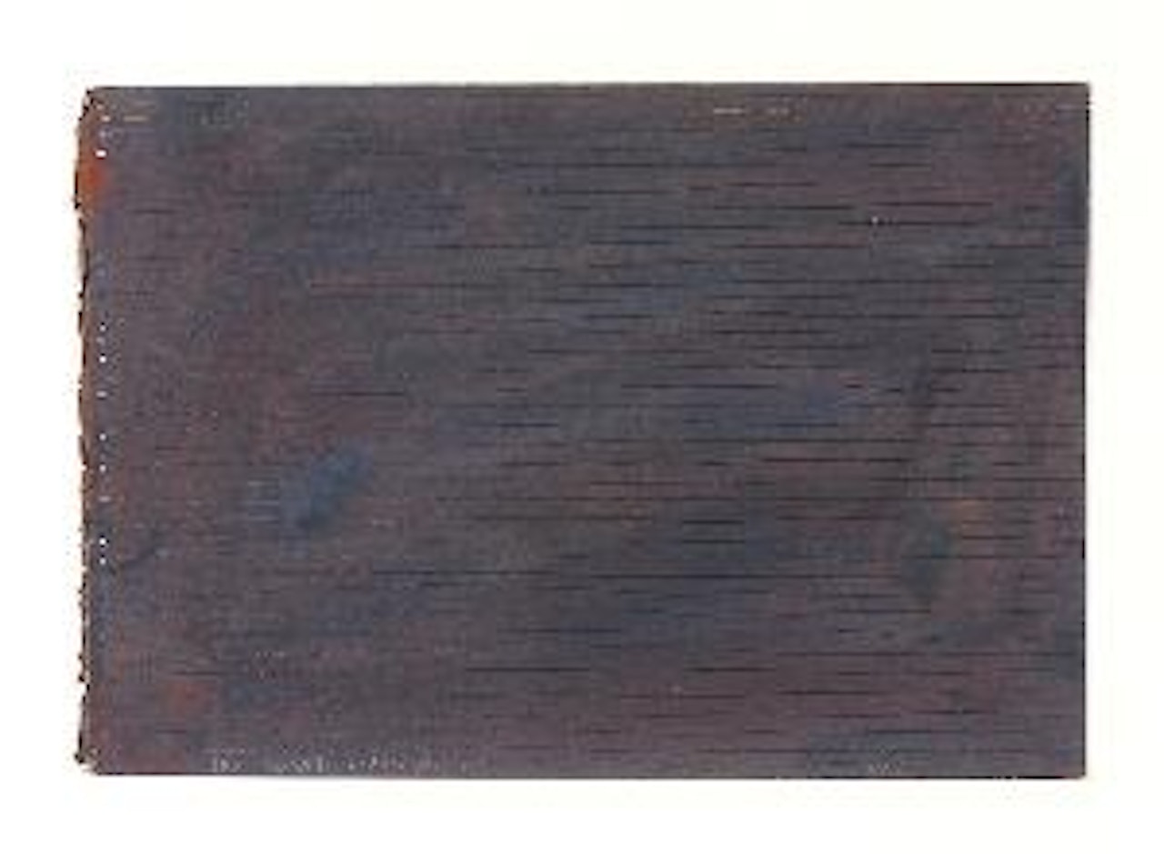 Horizontal lines not straight not touching by Sol LeWitt