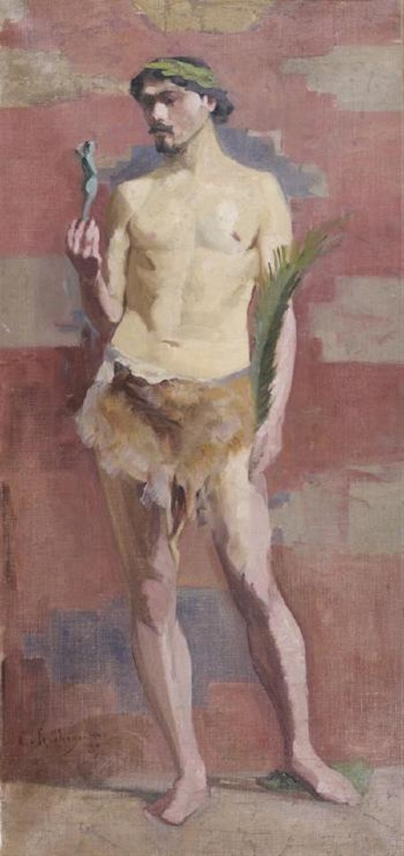 La gloire du sportif by Georges Antoine Rochegrosse