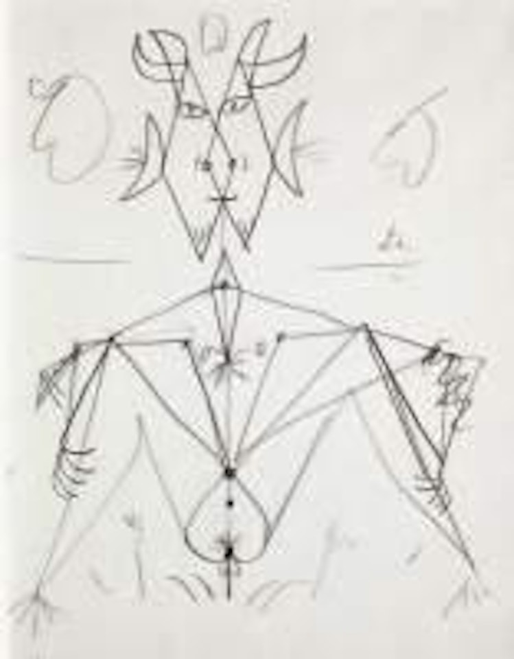 Faune assise by Jean Cocteau