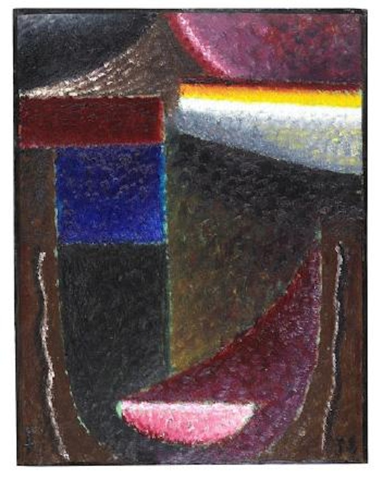 Abstrakter Kopf by Alexej von Jawlensky