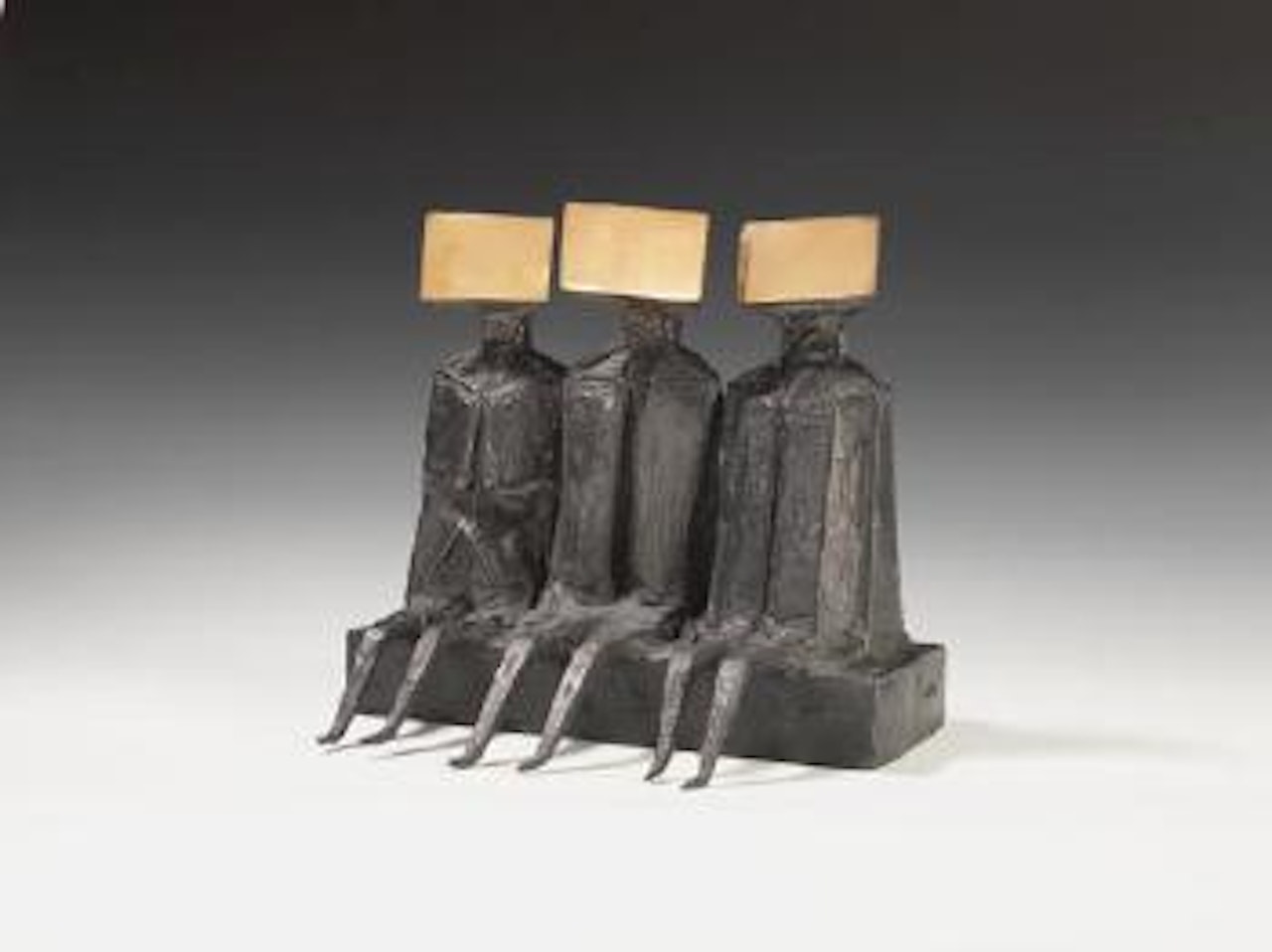 Sitting watchers I by Lynn Chadwick