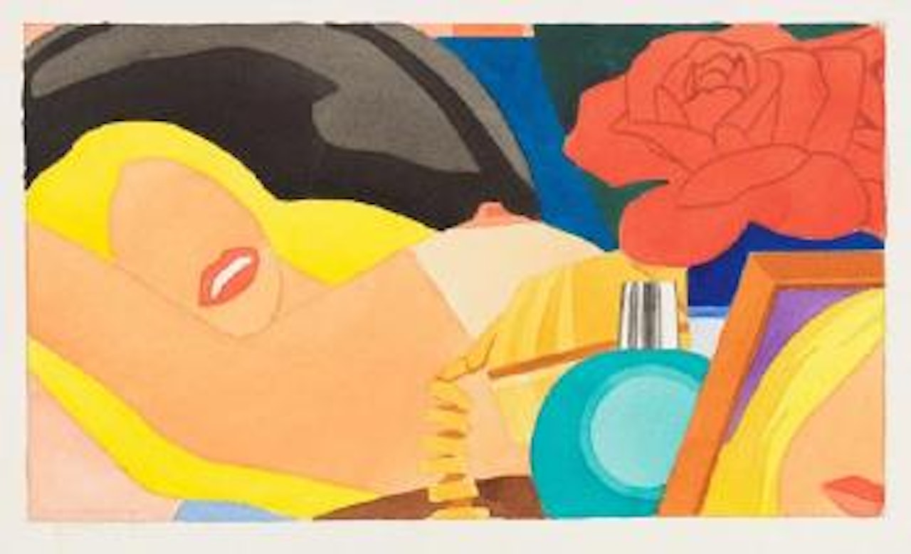 Study for Nude Lithograph by Tom Wesselmann