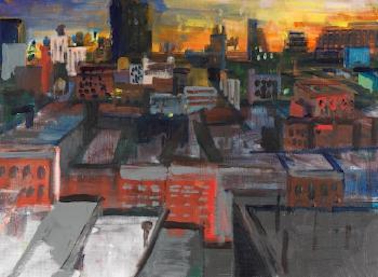 Chalsea Hotel View by Rainer Fetting