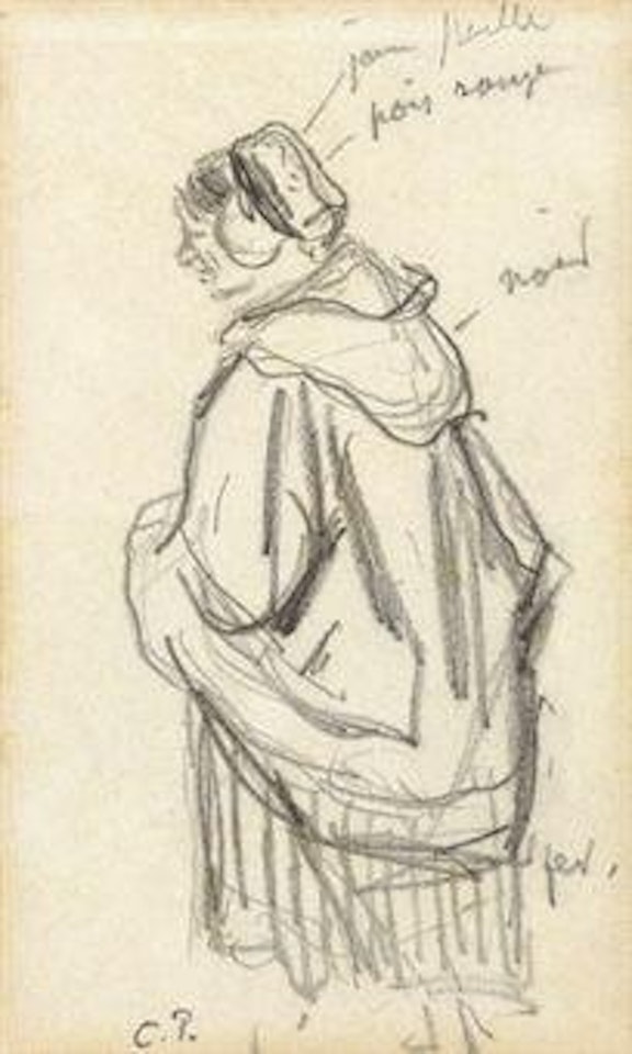 Paysanne by Camille Pissarro