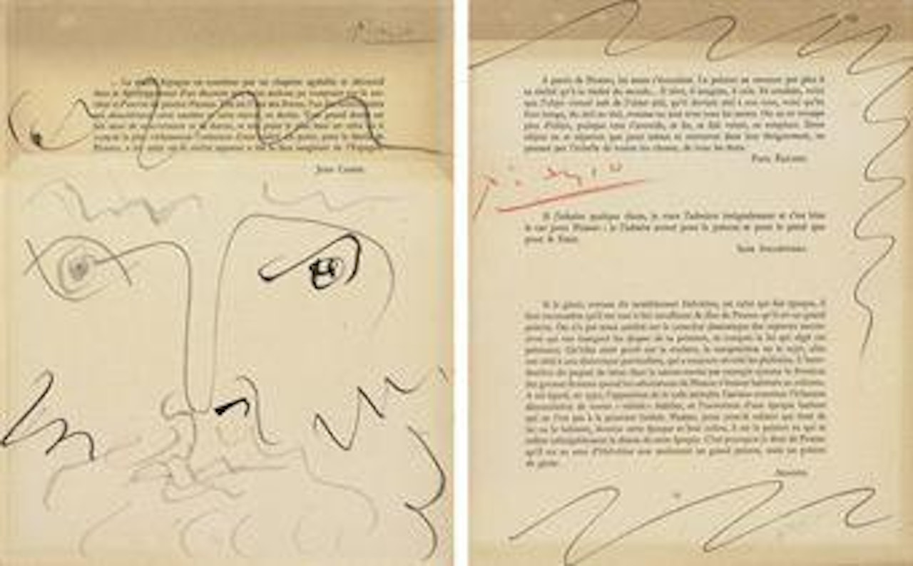 Tête d'homme by Pablo Picasso