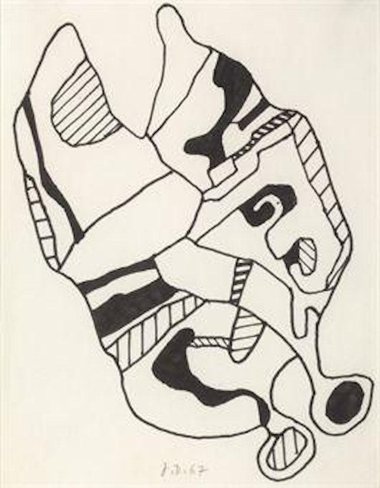 Ciseaux by Jean Dubuffet