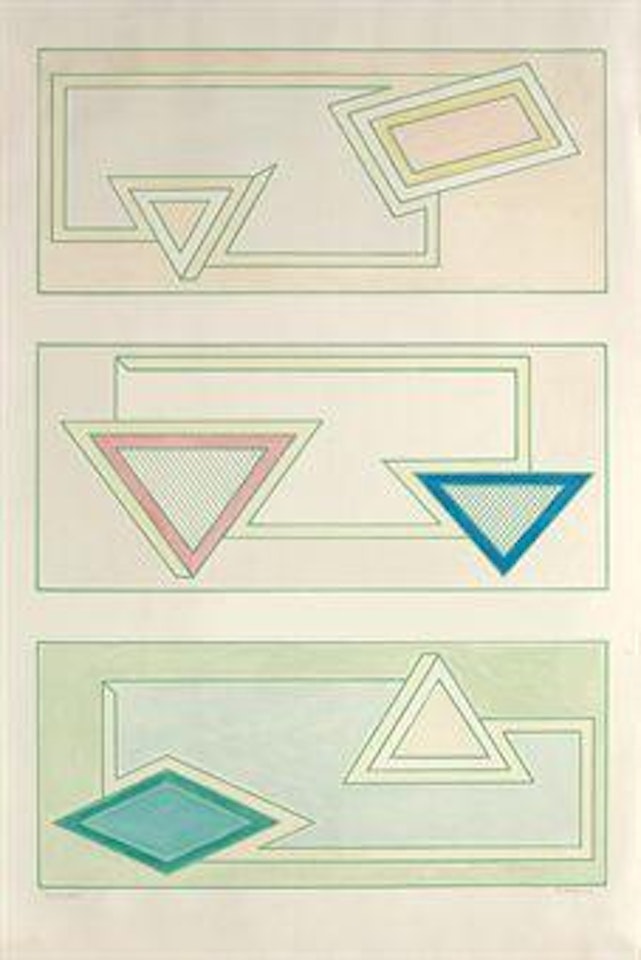 Triple Stack by Frank Stella