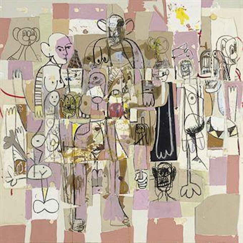 Figure Collage by George Condo