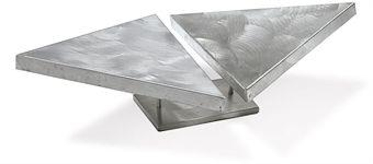 Two Triangles Dihedral by George Rickey