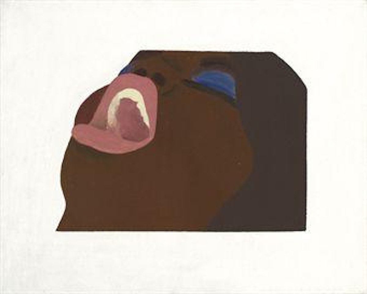 Study for Face #4 by Tom Wesselmann