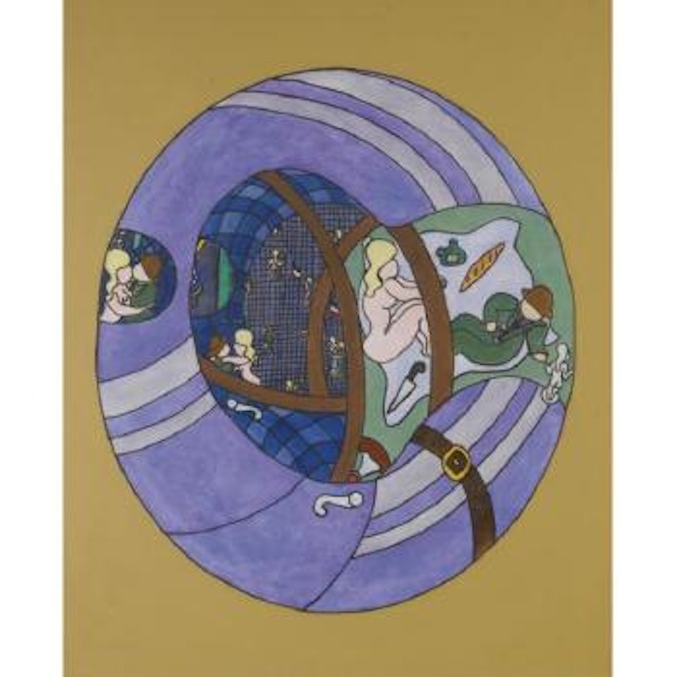 Untitled (Oval Car Series) by William Nelson Copley