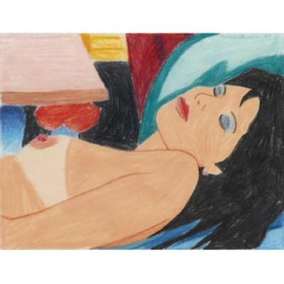 Study For Cynthia In The Bedroom by Tom Wesselmann