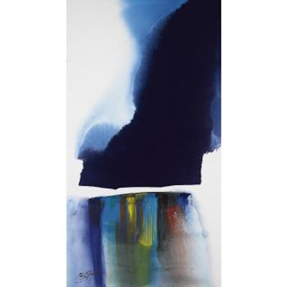 Phenomena Heritage Blue by Paul Jenkins