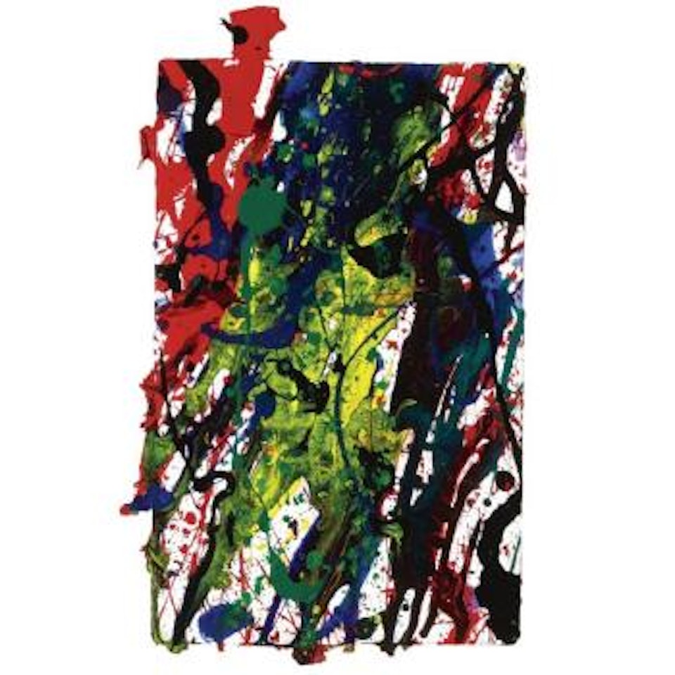 Untitled (Sf89-55) by Sam Francis