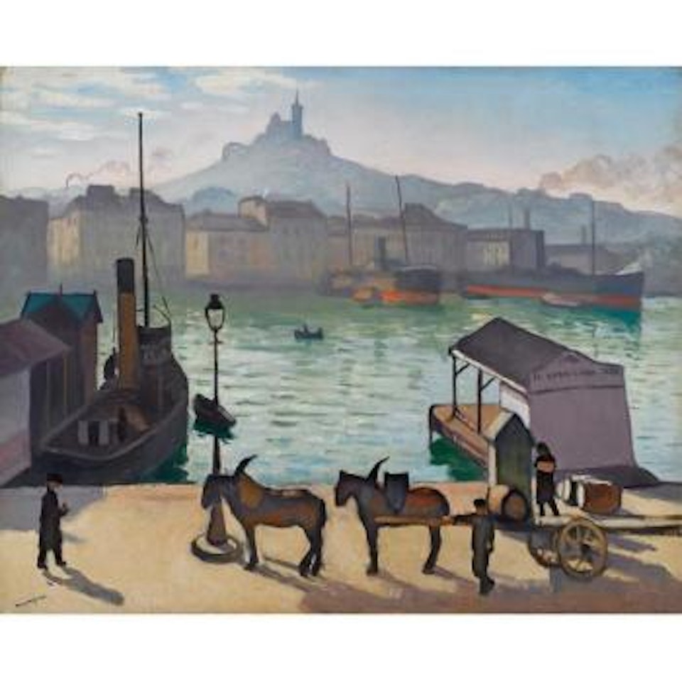 Marseille, Le Vieux Port by Albert Marquet