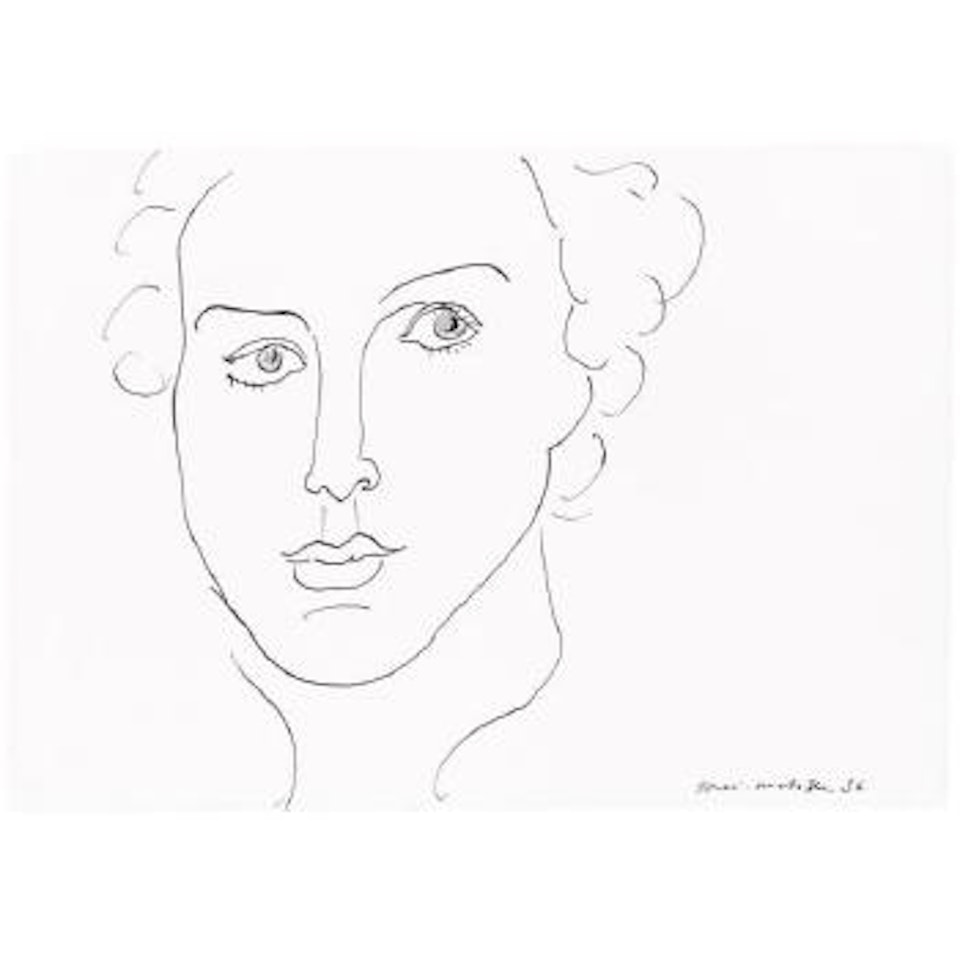 Portrait De Femme by Henri Matisse
