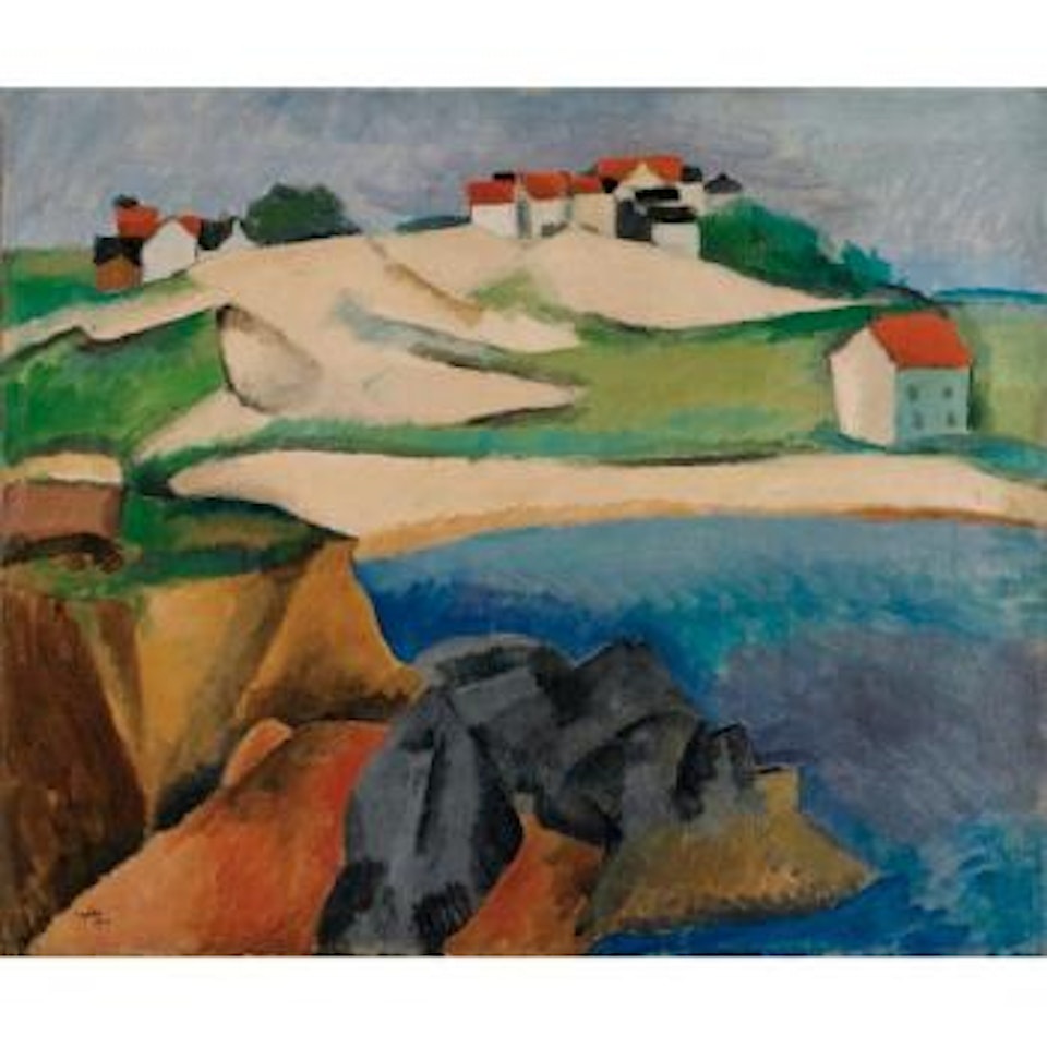 Paysage De Bretagne by Henri Hayden