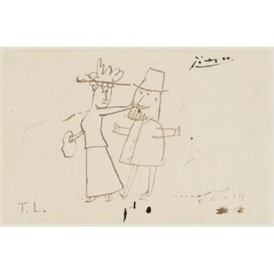 Henri De Toulouse-Lautrec by Pablo Picasso