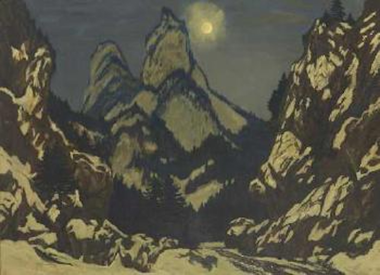 Felsental by Max Clarenbach