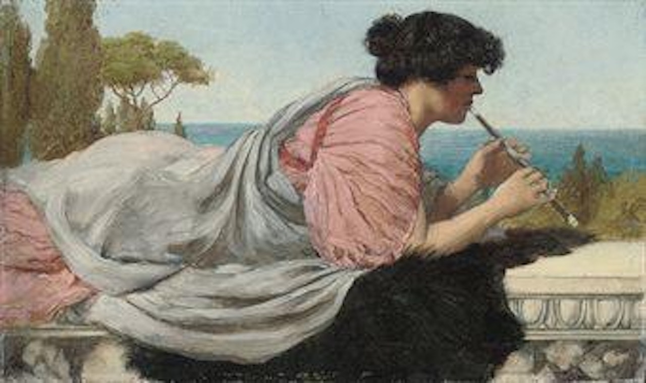 The melody by JOHN WILLIAM GODWARD, R.B.A.