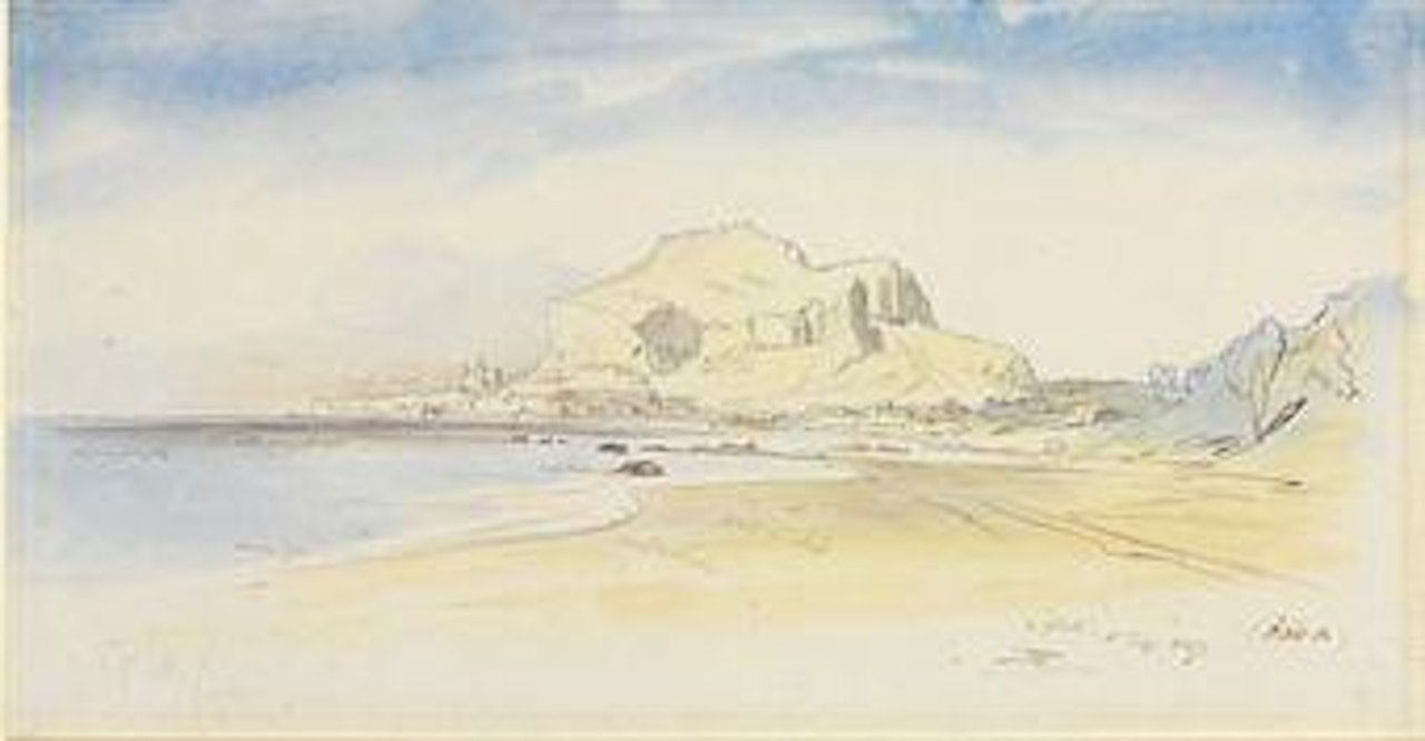 Cefalù, Sicily by Edward Lear