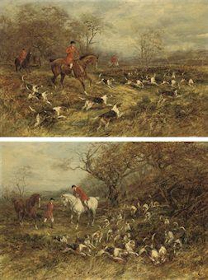 Gone to cover; and The kill by Heywood Hardy