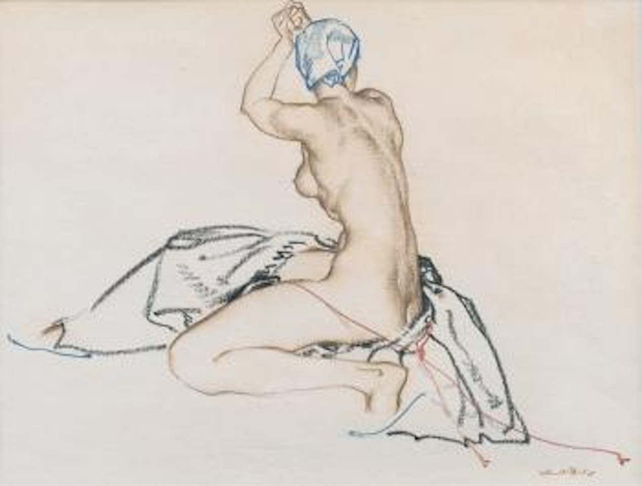The Lemnian woman by William Russell Flint