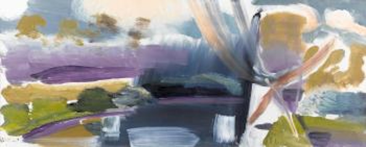 Marsh water by Ivon Hitchens