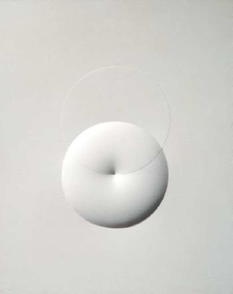 Senza titolo - Bianco by Agostino Bonalumi