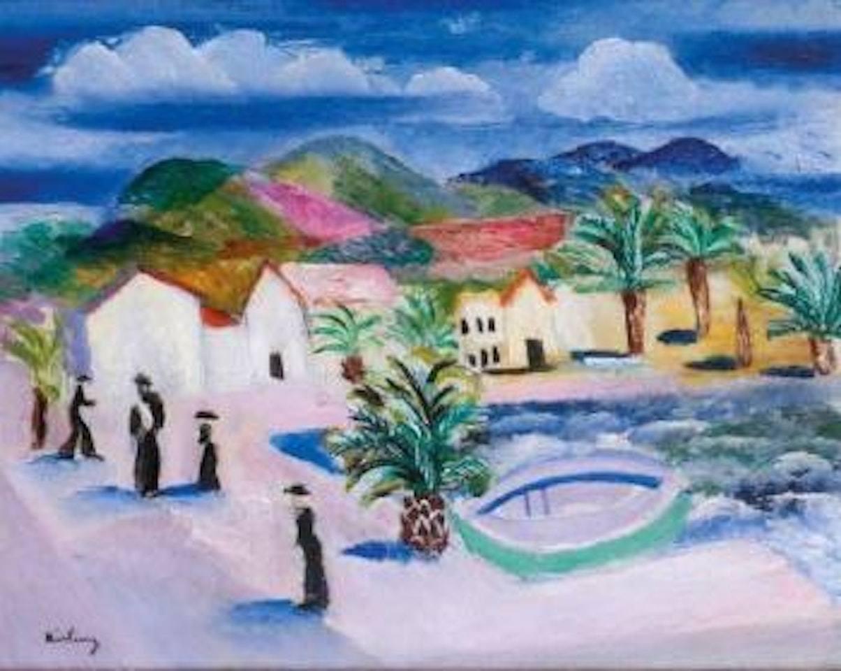 Le port de Sanary by Moïse Kisling