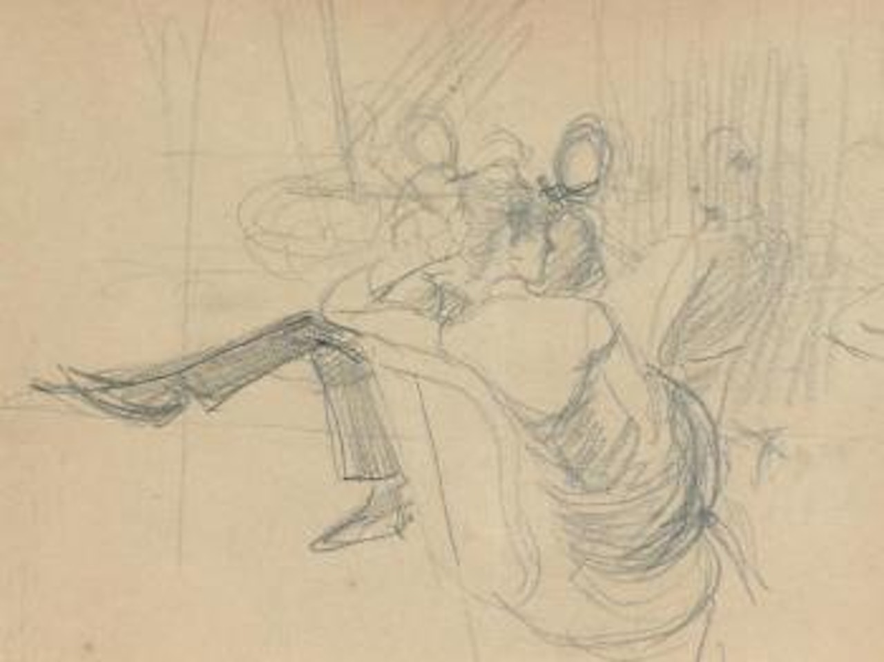 Conversation mondaine by Giovanni Boldini