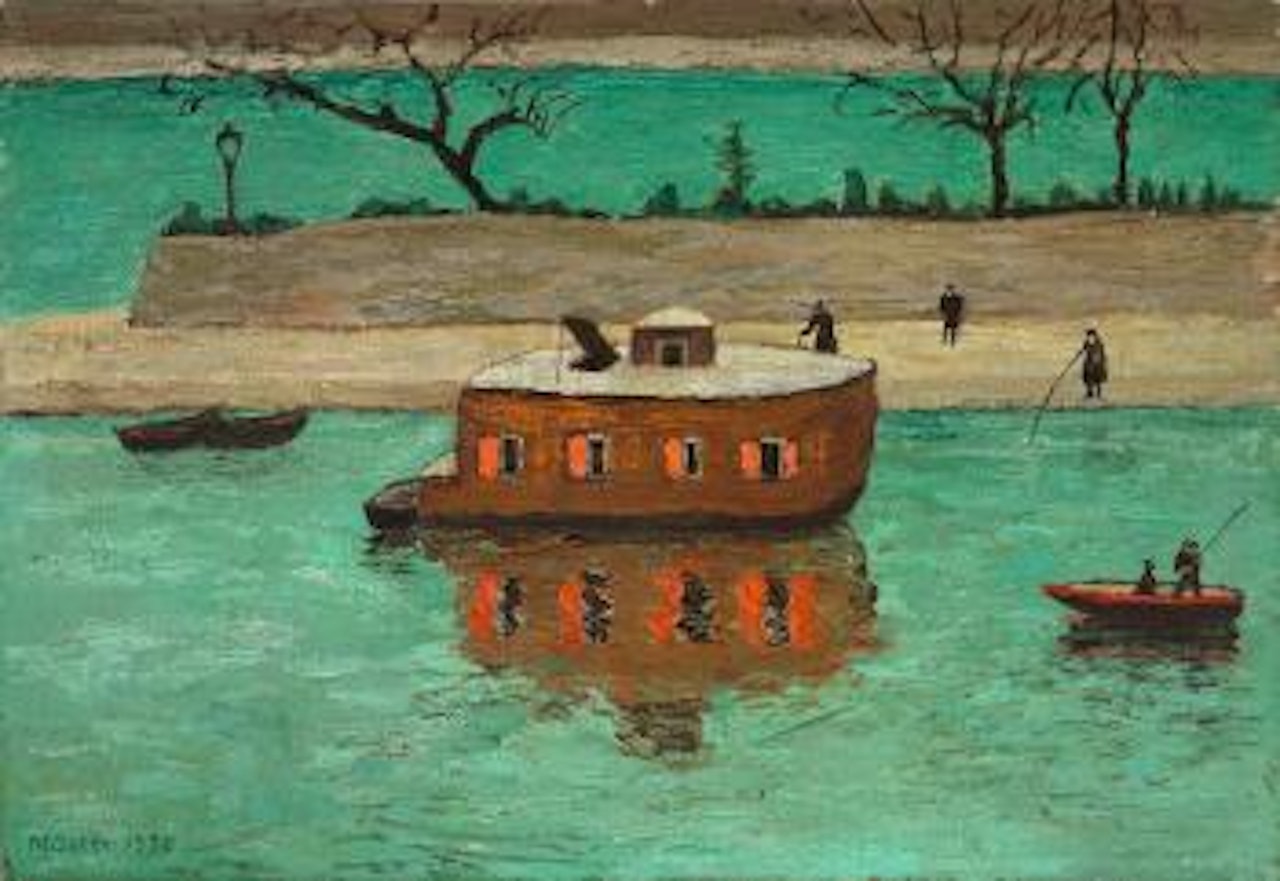 An der Seine by Gabriele Münter