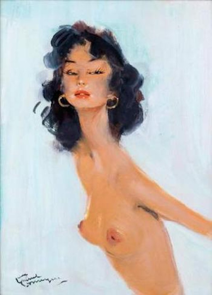 Nu en buste by Jean Gabriel Domergue