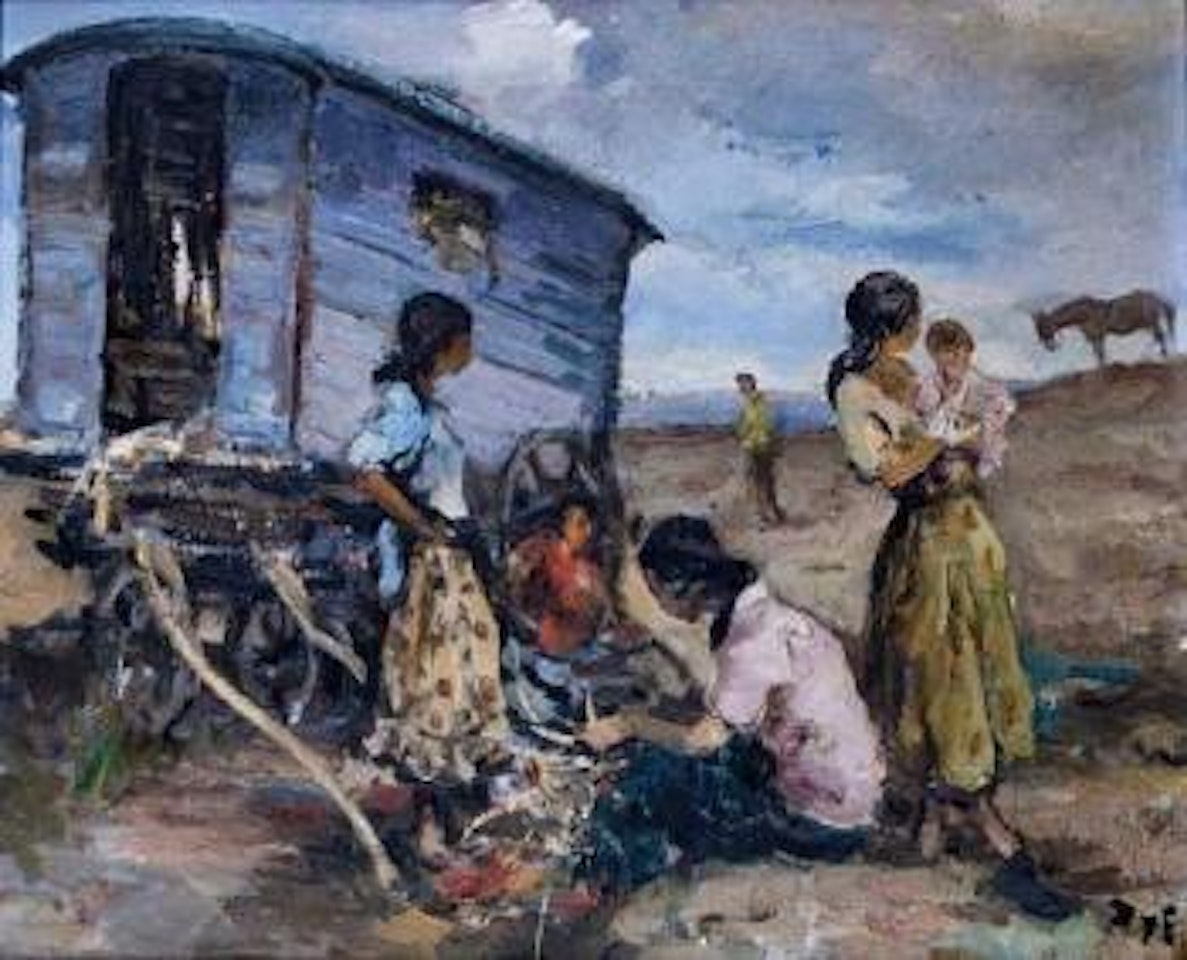 Les gitans by Marcel Dyf