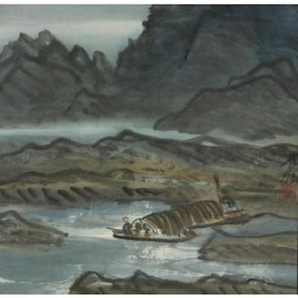 Fishermen by Lin Fengmian
